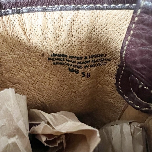 BORN Leather Wool Blanket Aztec Print Boots 36.5 / 6.5 Green Southwestern Boho - Picture 10 of 12